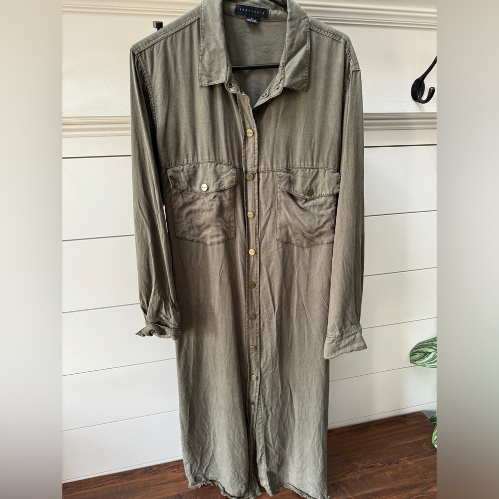 Anthropologie Sanctuary Green Dress, Large